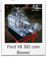 Ford V8 302 com Blower